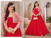 P62 A To D By Poonam Natural Crepe Wholesale Gown With Jacket In India
